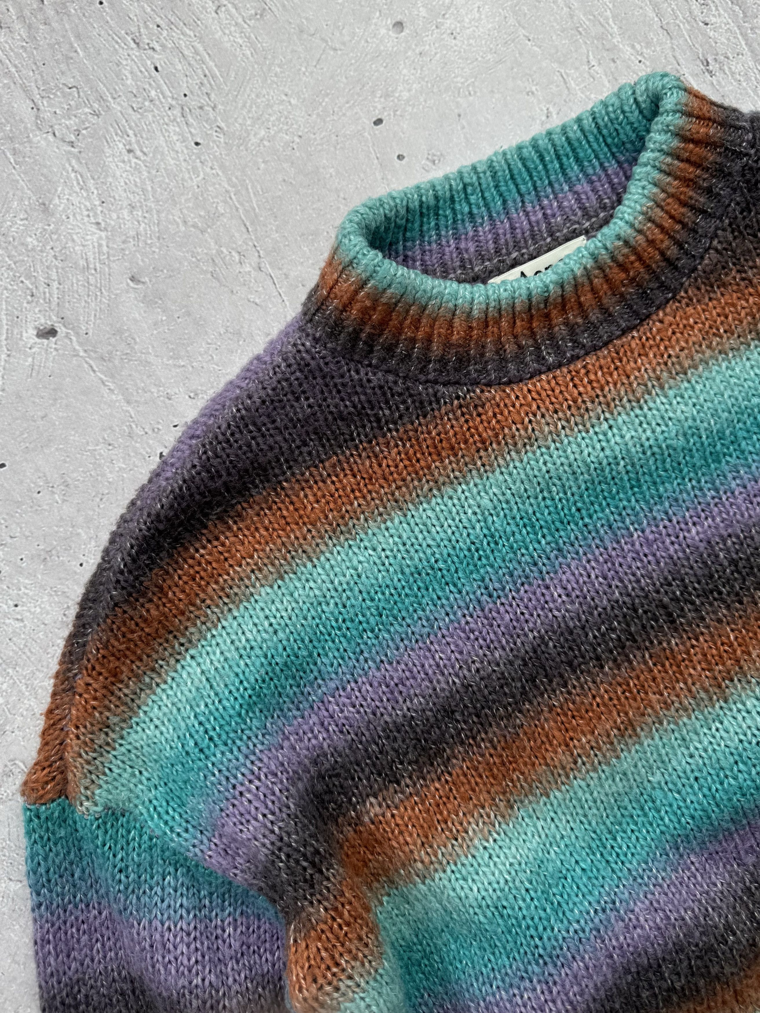Acne Studios × Vintage Acne Studios Mohair Gradient Sweater Size M / US 6-8 / IT 42-44 - 2 Thumbnail