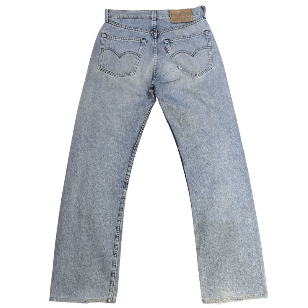 Levi's Vintage Clothing Vintage 90s Levis 509-0217 Faded Aging Denim Light Washed Size US 29 - 2 Thumbnail