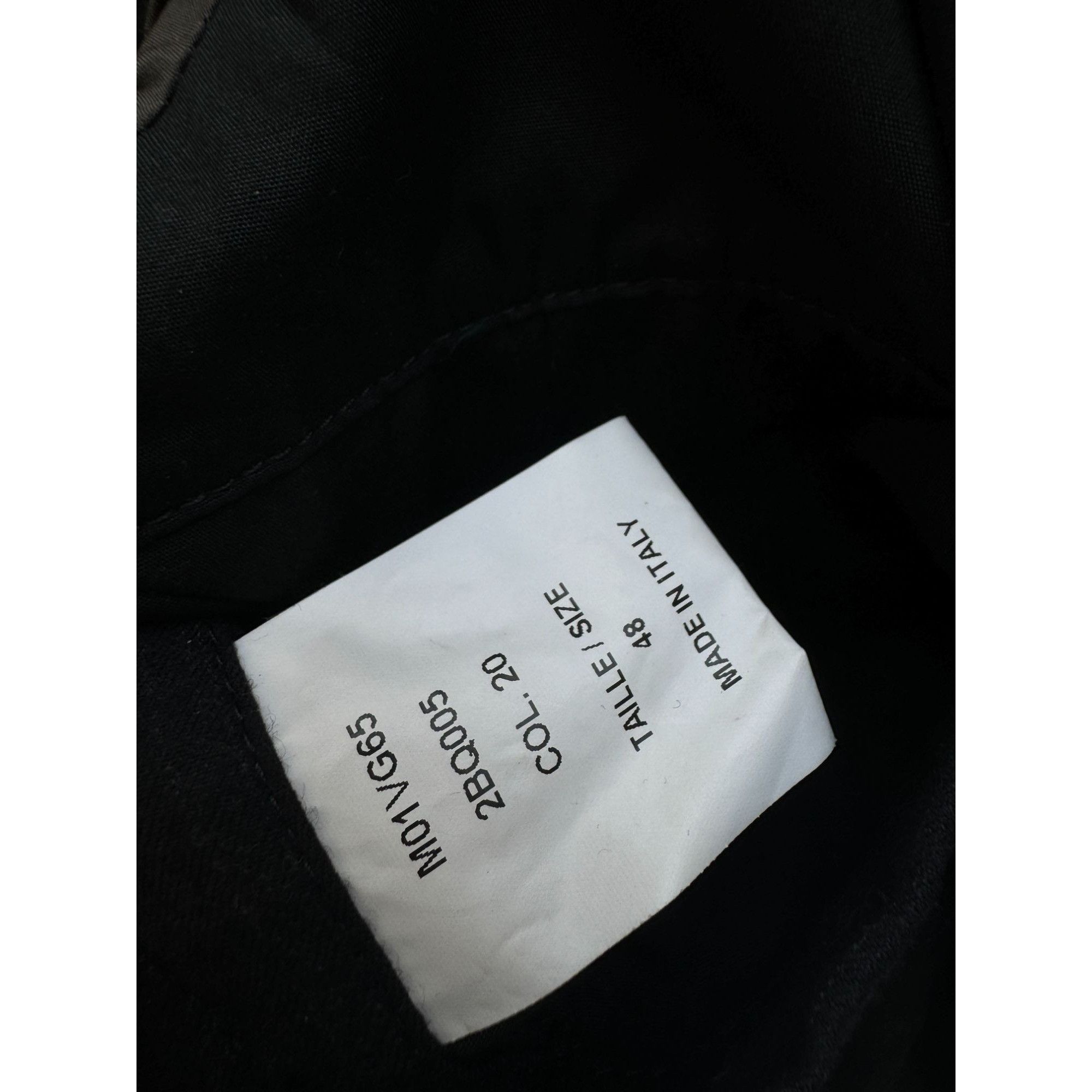 Lanvin Navy Striped Wool Blazer Jacket Size 38R - 5 Thumbnail