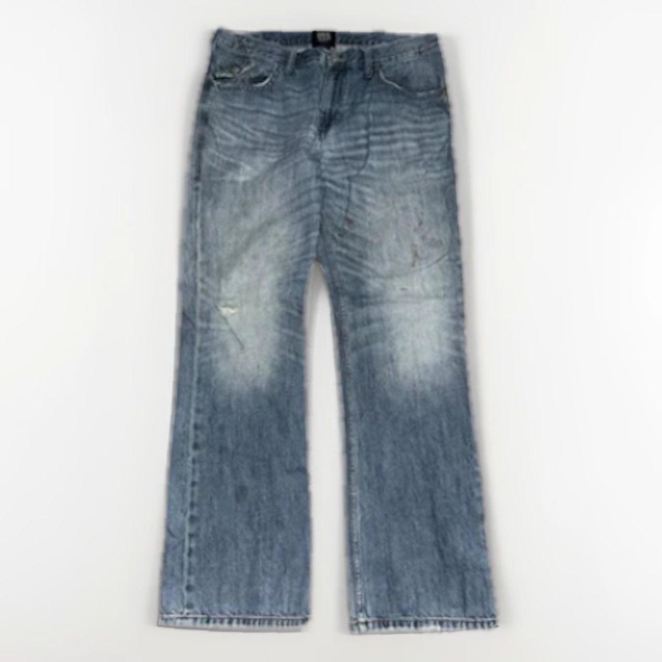 Vintage VINTAGE Rock & Republic Jeans Men’s Distressed 34x32 Blue Straight Leg Denim Jeans Size US 34 / EU 50 - 3 Thumbnail