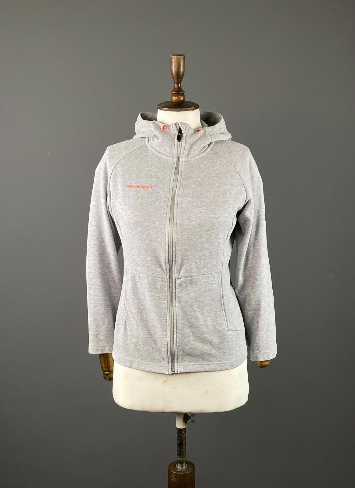 Mammut Ladies Mammut Gray Full Zip Hooded Activewear Sweater Size M / US 6-8 / IT 42-44 - 1 Thumbnail