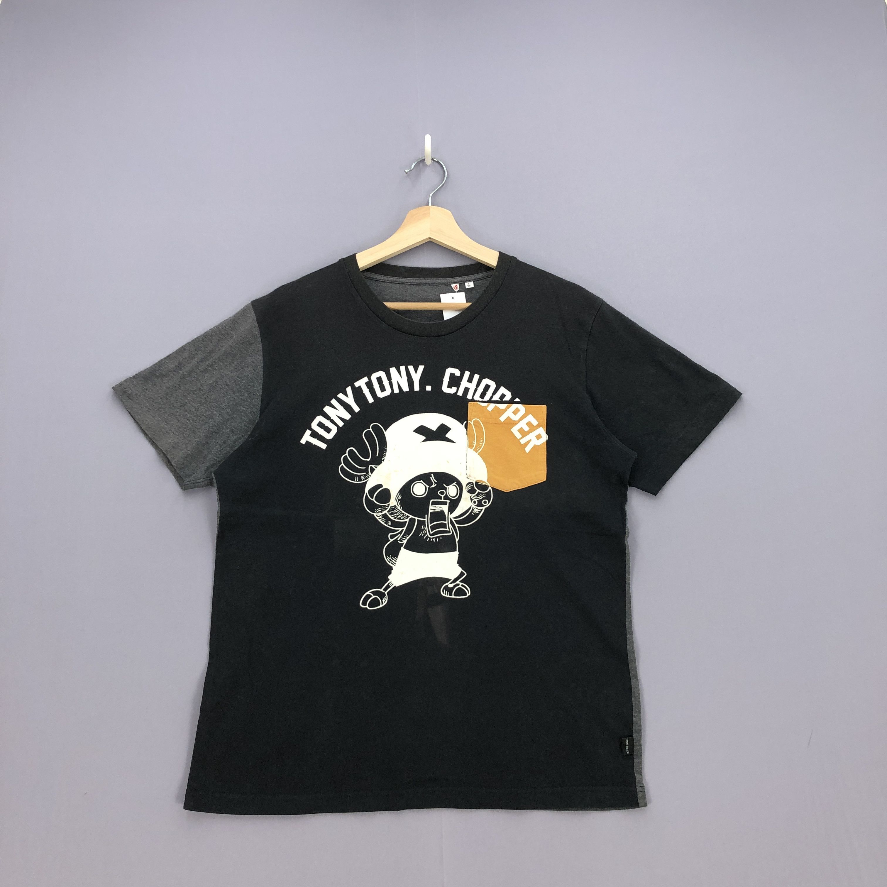 Anime One Piece T Shirt Japanese Anima Cartoon Tony Chopper Tees Size US M / EU 48-50 / 2 - 1 Thumbnail