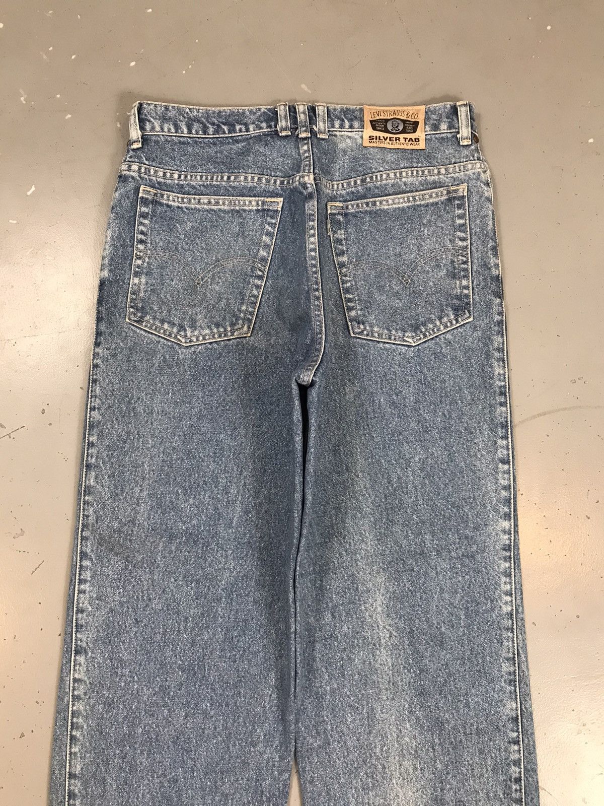 Levi's × Vintage Vintage Levi’s Strauss & co silver tab denim Size US 32 / EU 48 - 9 Thumbnail