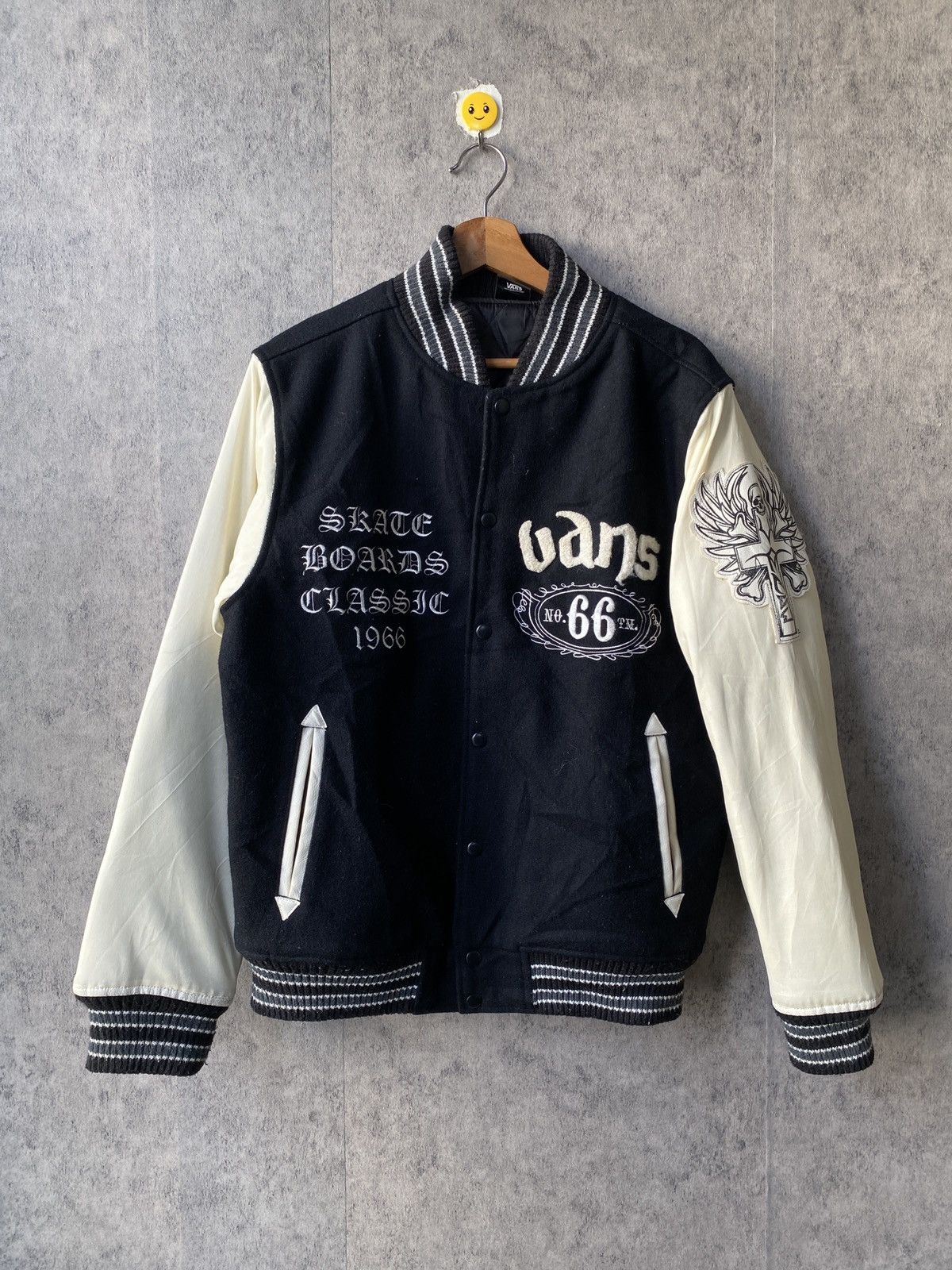 Y2K Vans Japan Skateboards Classic Varsity Jacket