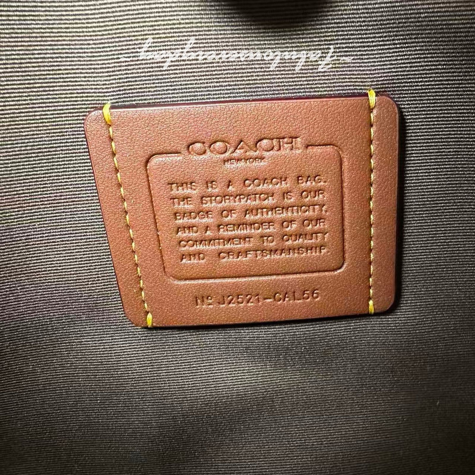 Coach Coach Savannah Carryall Crossbody Leather/Gold/Dark Stone Size ONE SIZE - 8 Thumbnail