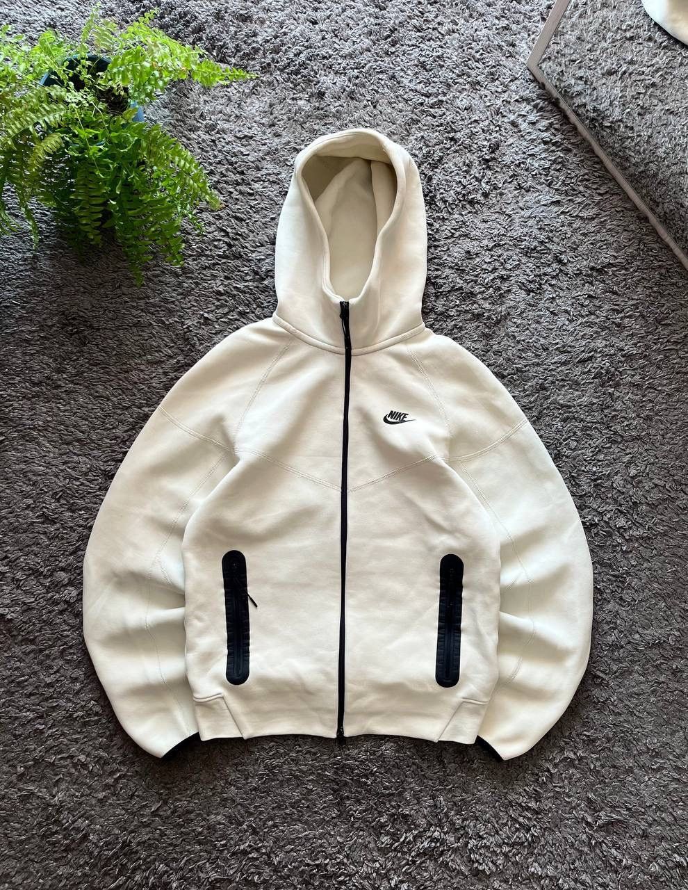 Nike × Vintage Nike Tech-Fleece Zip Streetwear Logo Swoosh Rare Size US M / EU 48-50 / 2 - 1 Thumbnail
