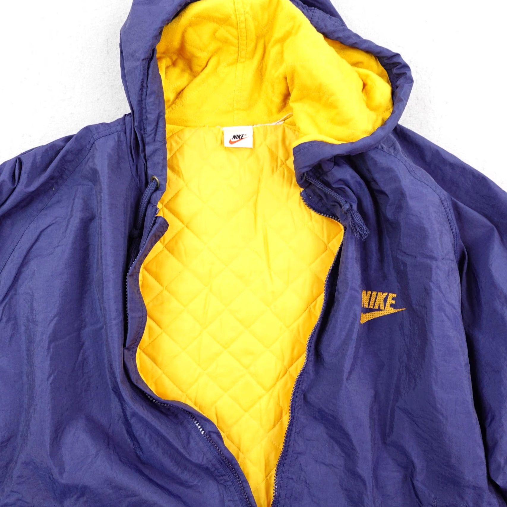 Nike Vintage Nike Jacket Mens 2XL Blue Quilted Insulated Windbreaker Parka Coat 90s Size US XXL / EU 58 / 5 - 7 Thumbnail