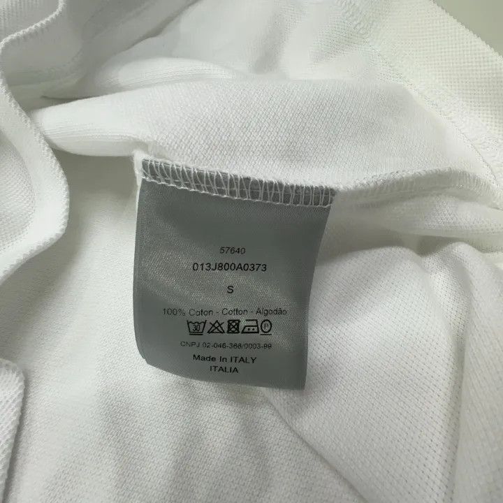 Dior Dior Dior White Casual Polo Shirt for Men 0079-2507 Size US S / EU 44-46 / 1 - 6 Thumbnail