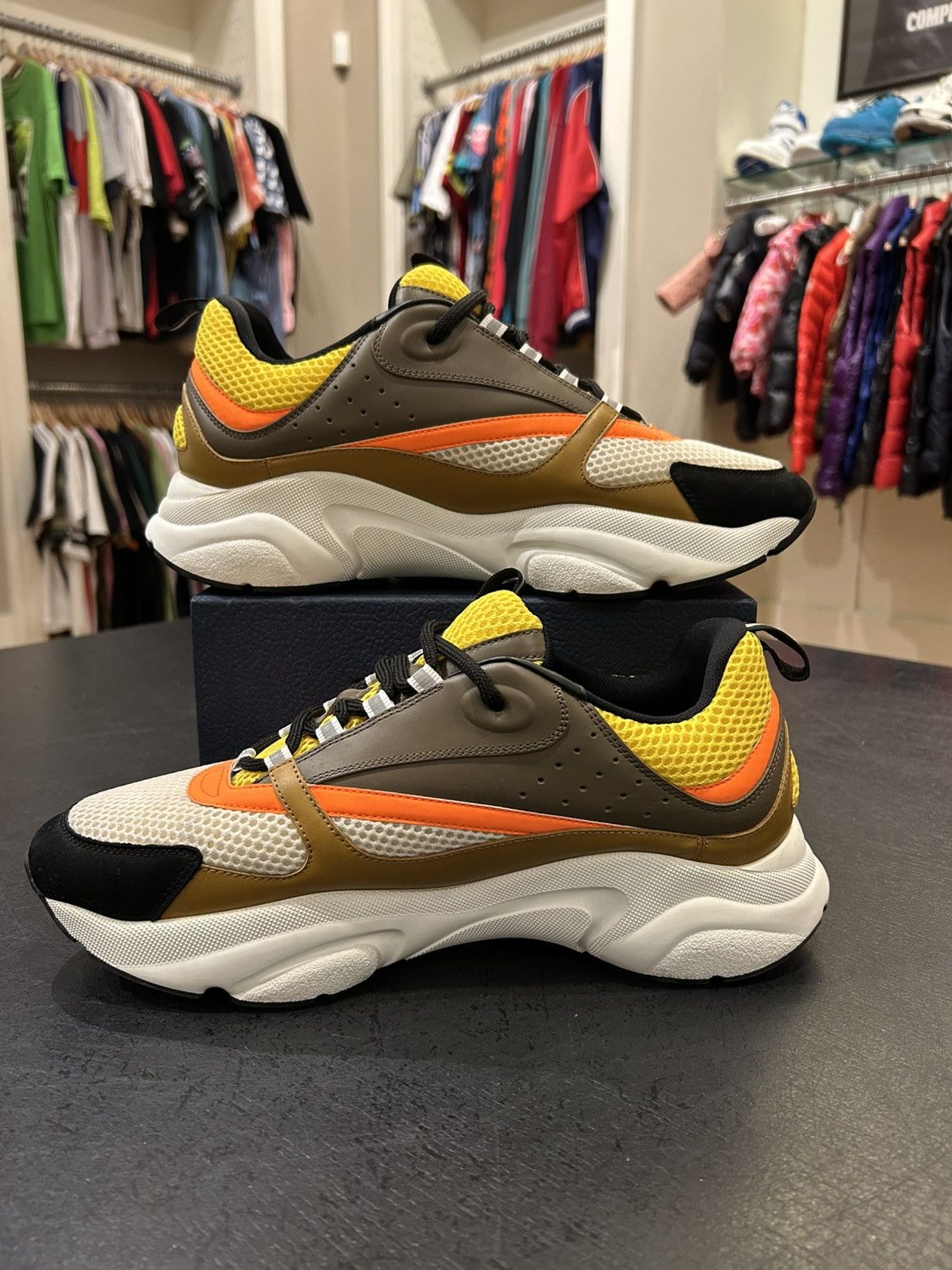 Dior Dior B22 - Yellow/Orange/Brown Size US 12 / EU 45 - 2 Thumbnail