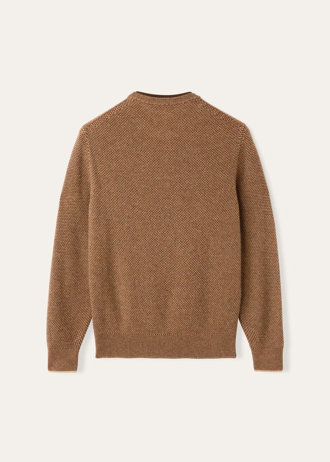 Loro Piana o1w1db10725 FAM7601 City Pull Crewneck Sweater in Brown Size US M / EU 48-50 / 2 - 6 Thumbnail