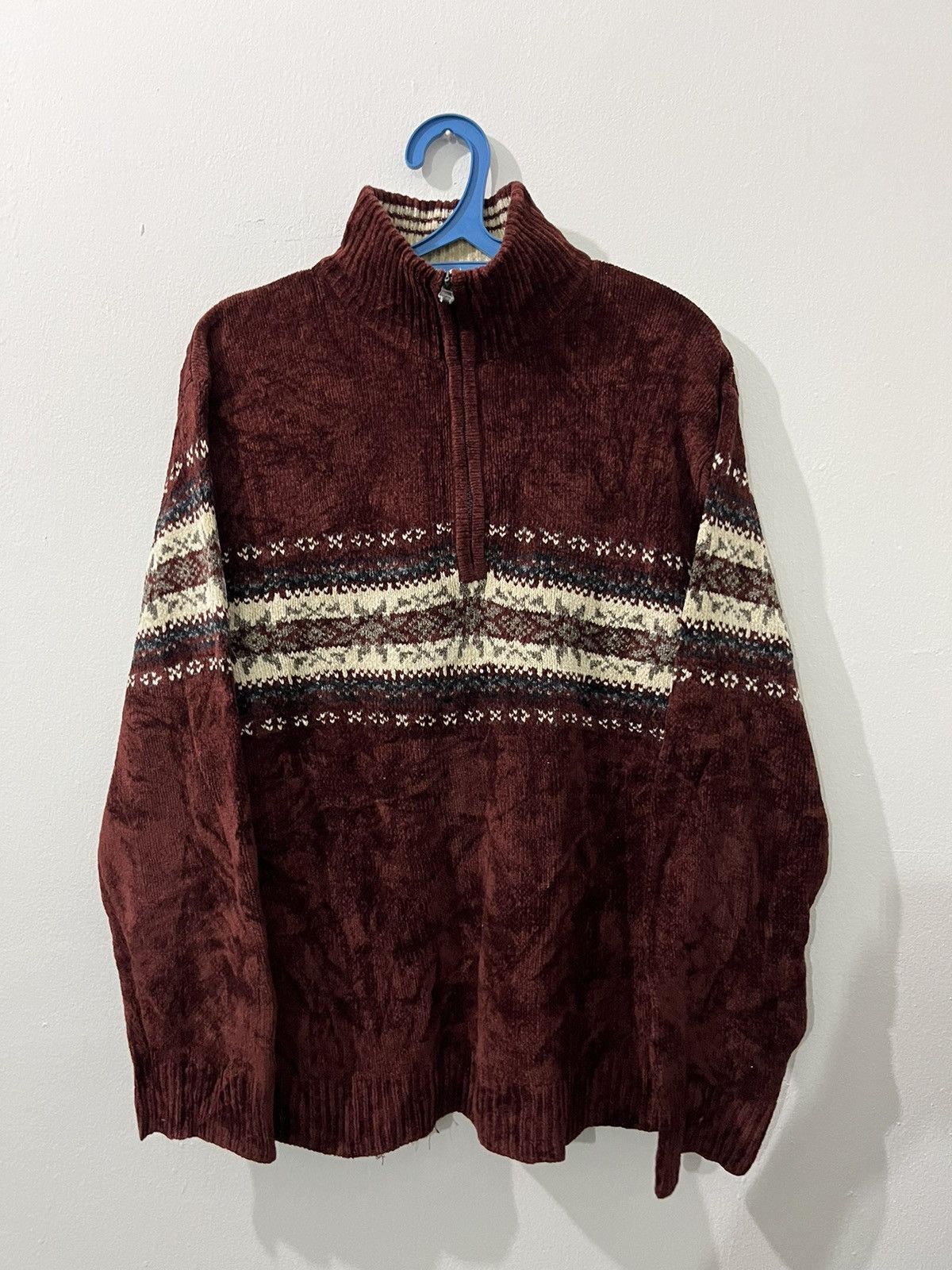 Kansai Yamamoto VINTAGE 90s KANSAI KNITWEAR WOOL LGB STYLE Size M / US 6-8 / IT 42-44 - 1 Thumbnail
