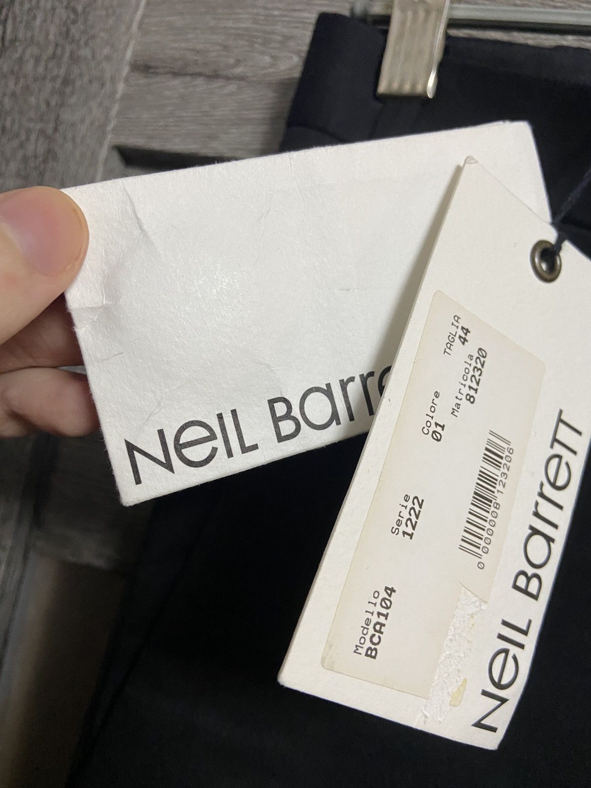 Neil Barrett Neil Barrett Classic Trousers size IT 44 skinny fit Size US 29 - 12 Thumbnail