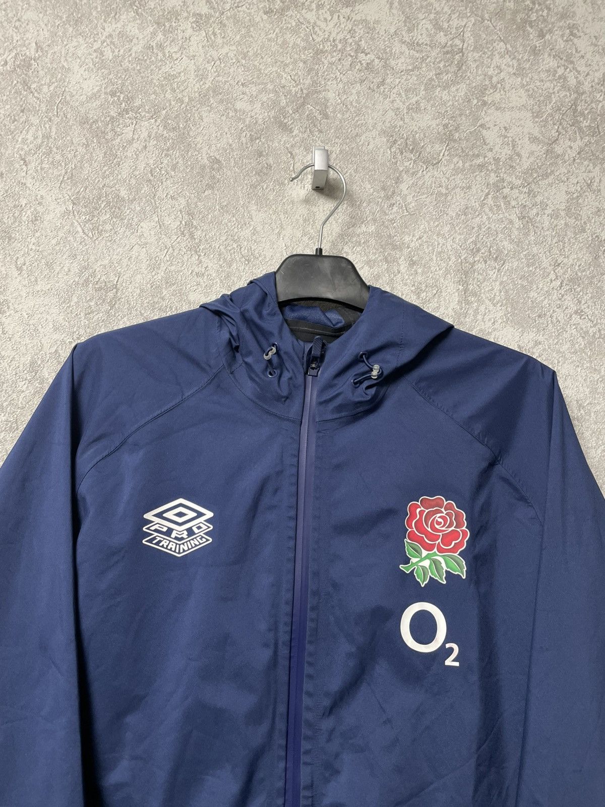 Umbro Umbro Pro Training England O2 Zip-Up Jacket Soccer Football Size US S / EU 44-46 / 1 - 2 Thumbnail