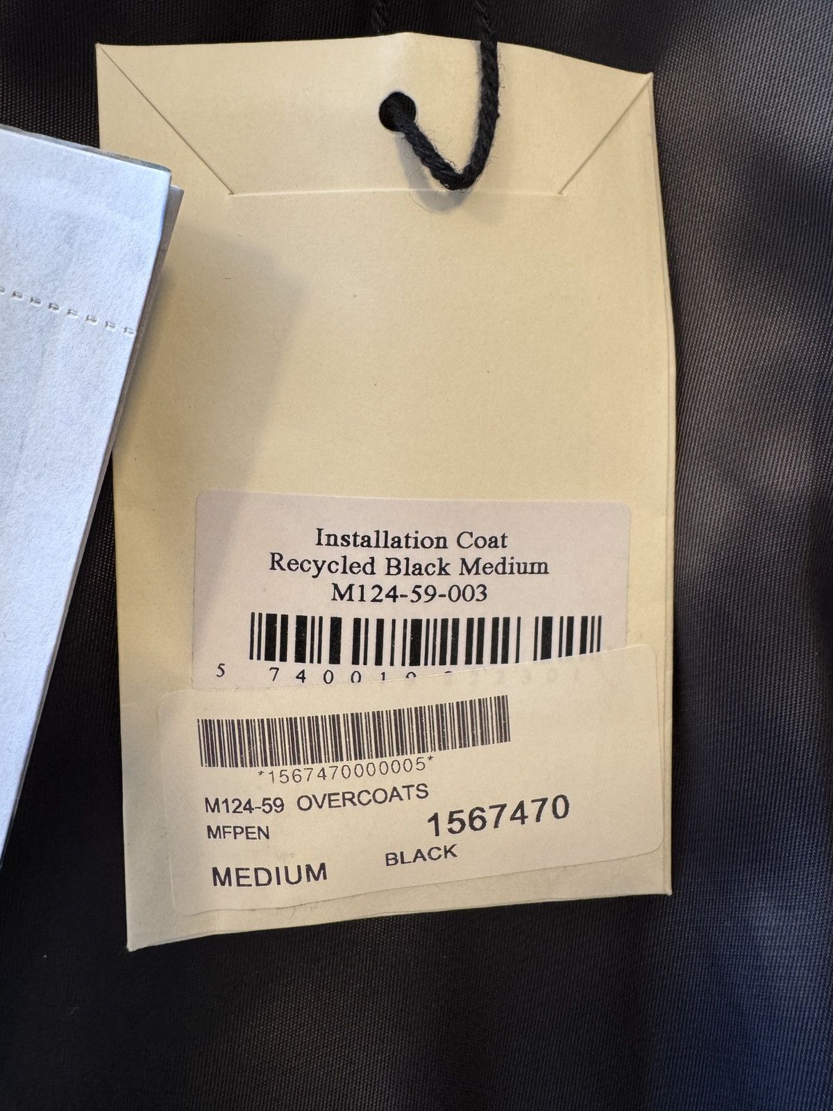 Mfpen MFPEN Installation Coat Recycled Black Size US M / EU 48-50 / 2 - 17 Thumbnail