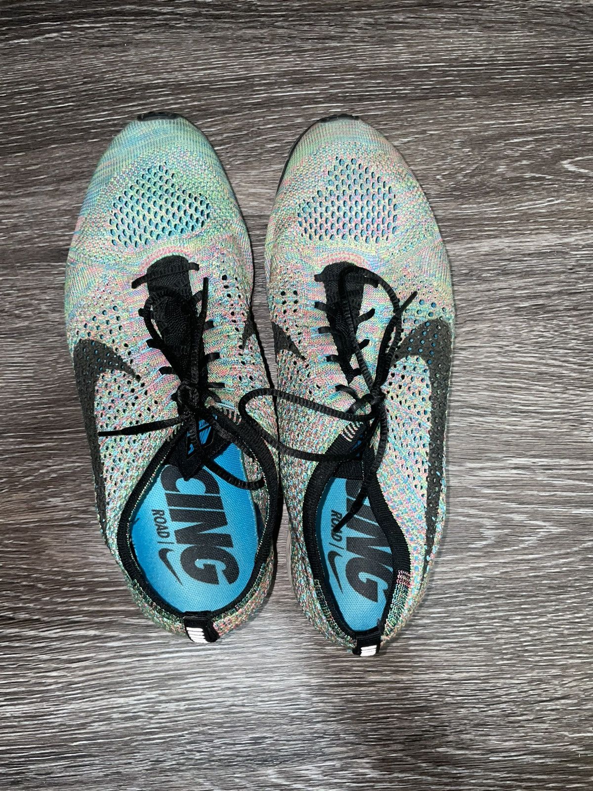 Nike Nike Flyknit Racer “Multicolor” Size US 11 / EU 44 - 5 Thumbnail