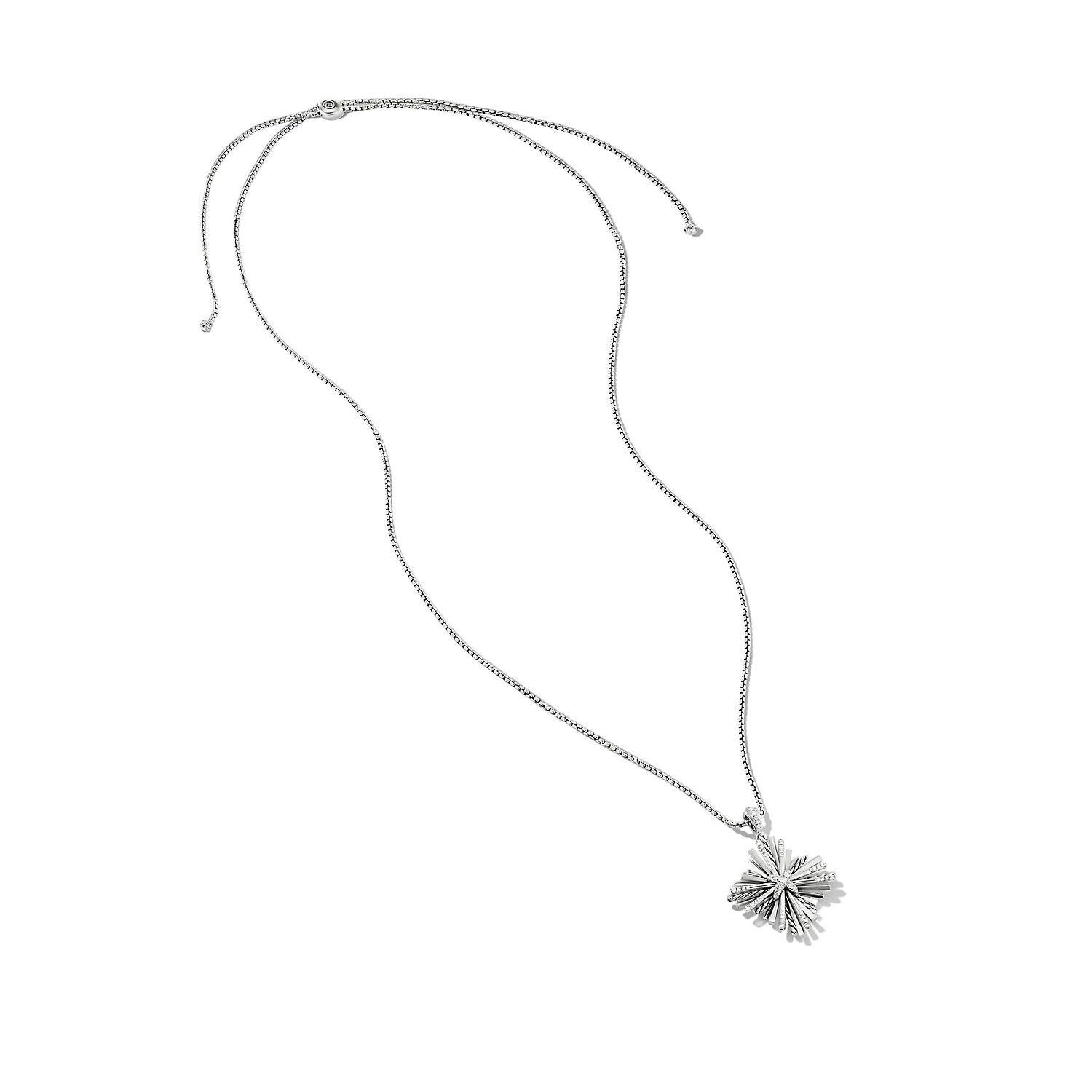 David Yurman o1w1db10526 N17218D Size:10/Necklace in Sterling Silver Size ONE SIZE - 2 Thumbnail