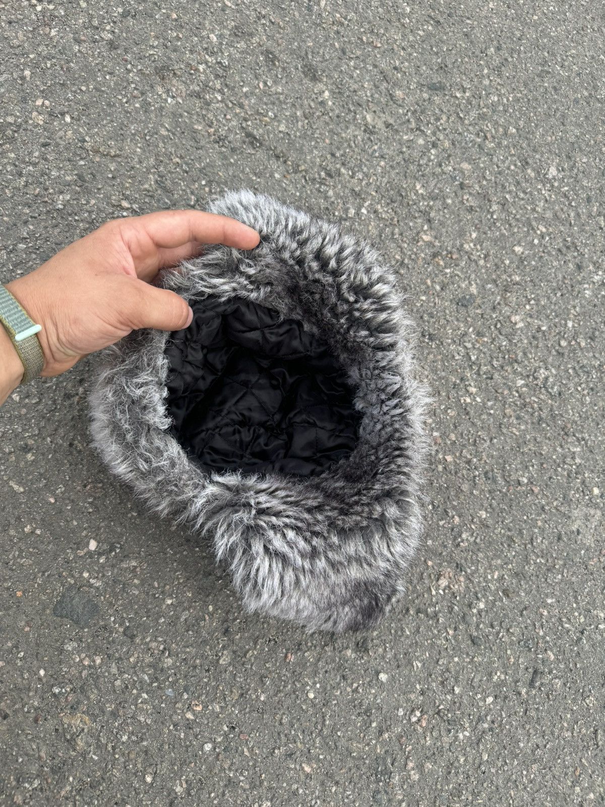 Hysteric Glamour × Vintage Vintage y2k Japanese Pink Ushanka Active Opium Fur Size ONE SIZE - 5 Thumbnail