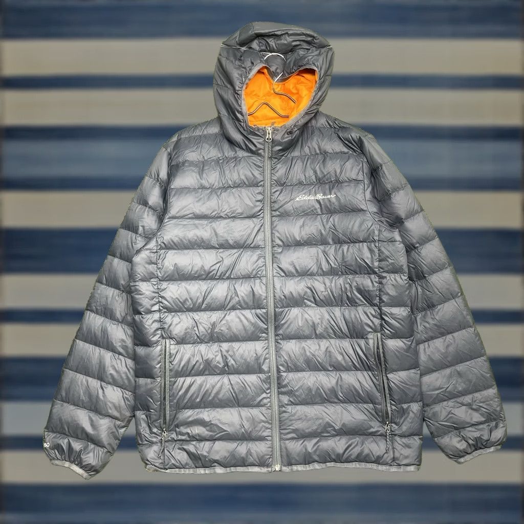 Eddie Bauer Eddie Bauer Jacket Mens M EB650 Goose Down Puffer Outdoors Full Zip Black Mid-Length Size US M / EU 48-50 / 2 - 1 Thumbnail