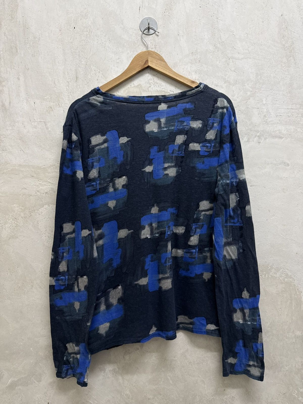 Marithe + Francois Girbaud Vintage Archive Marithe Francois Girbaud Abstract Art Tees Size US L / EU 52-54 / 3 - 3 Thumbnail