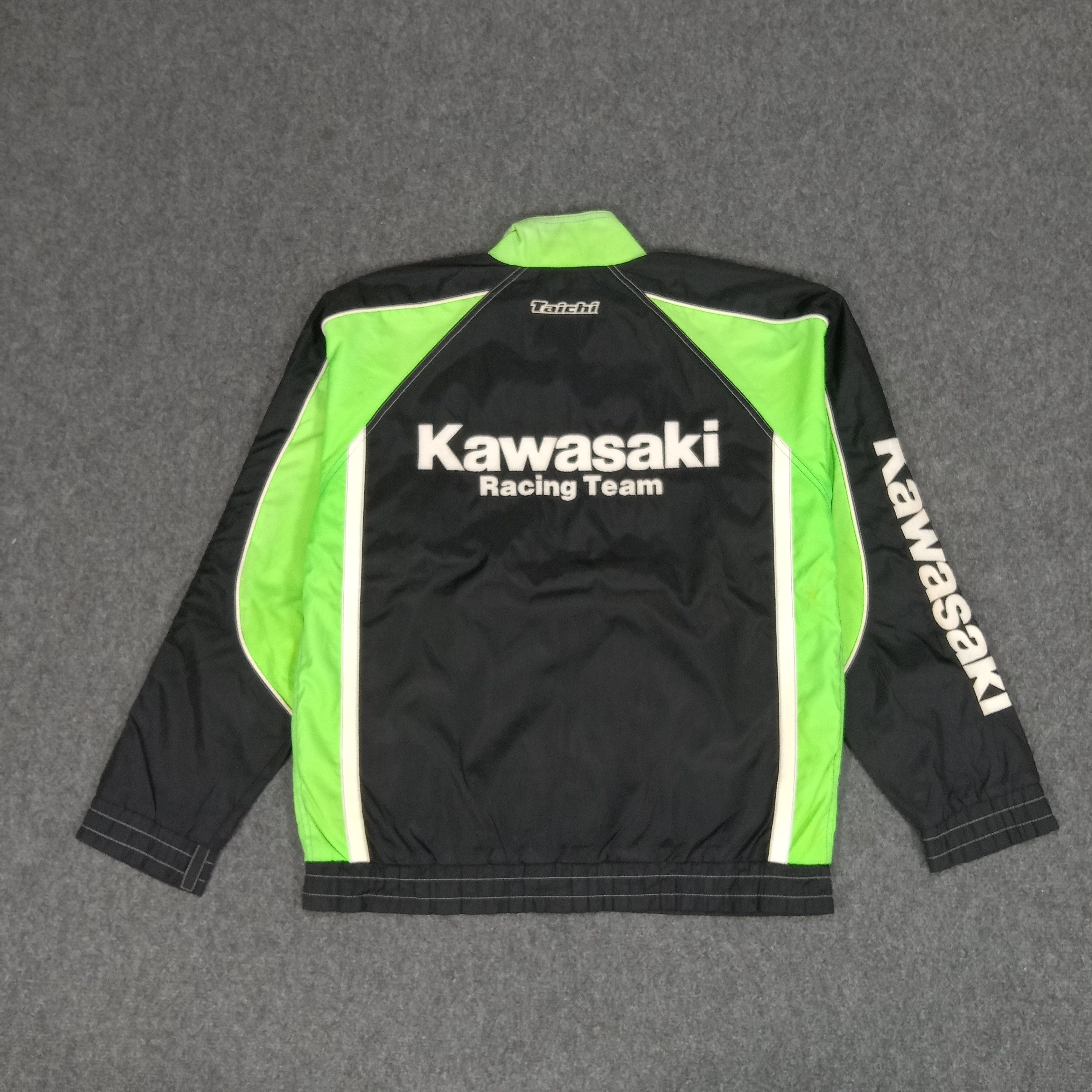 Japanese Brand × Vintage Kawasaki Racing Team Taichi Motorsports Jacket Size US L / EU 52-54 / 3 - 1 Thumbnail