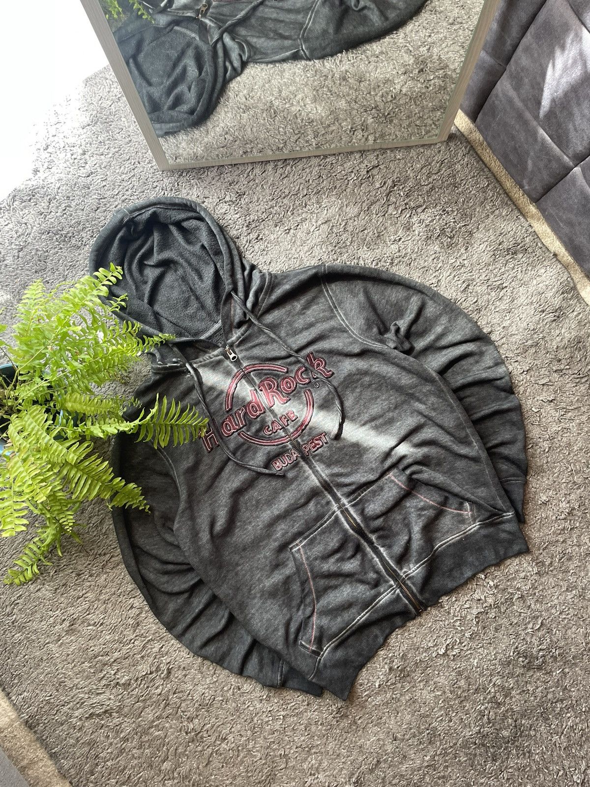 Hard Rock Cafe × Vintage Hard Rock Cafe Zip-Hoodie Streetwear Big Logo Rare Size US S / EU 44-46 / 1 - 3 Thumbnail
