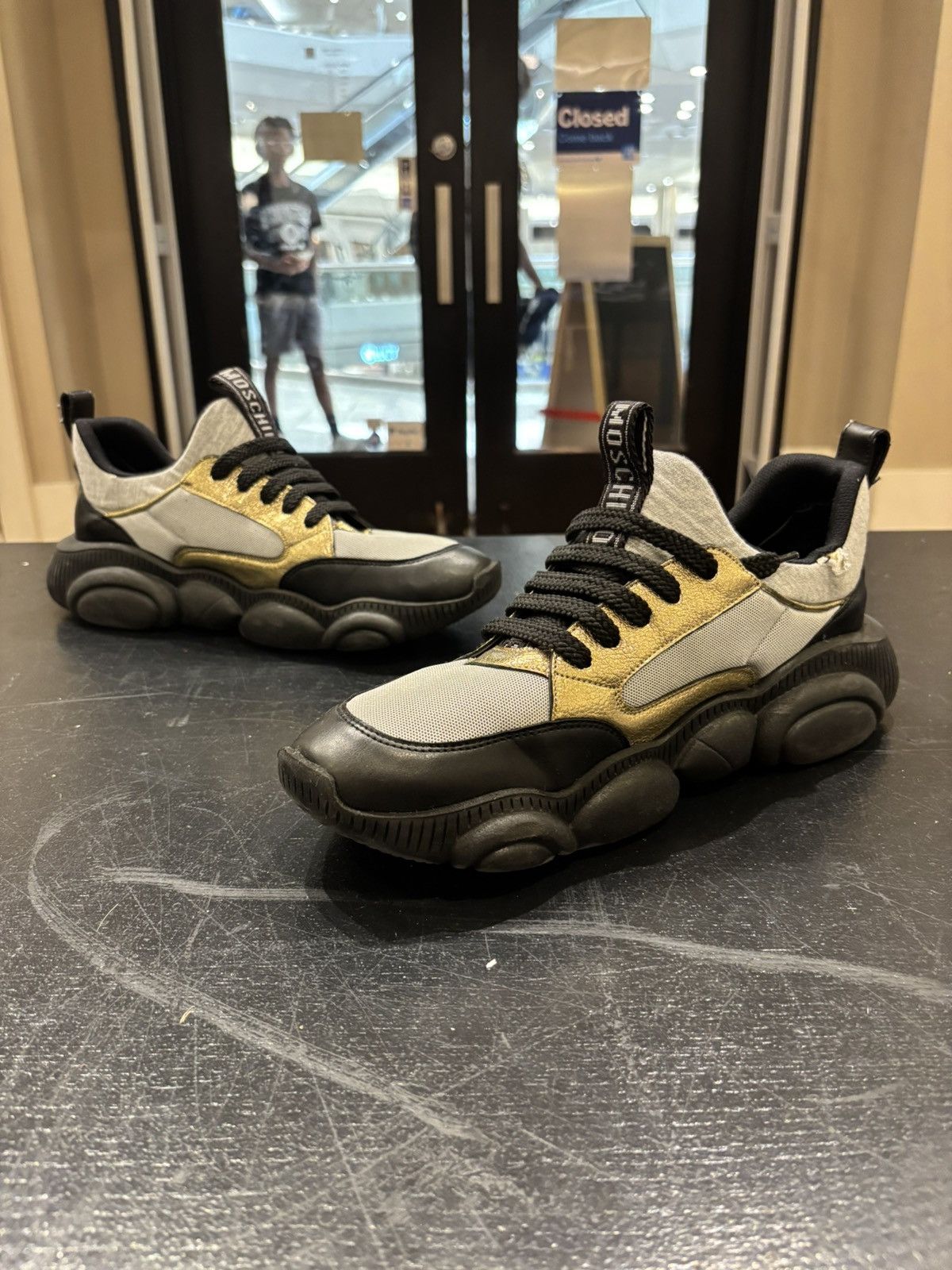 Moschino Moschino Teddy Bear Sneakers Size US 11 / EU 44 - 2 Thumbnail
