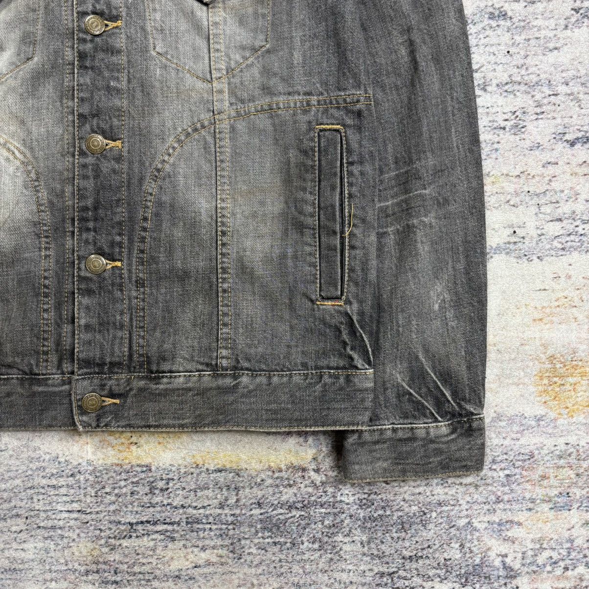 Tornado Mart Tornado Mart washed denim jacket Size US M / EU 48-50 / 2 - 4 Thumbnail