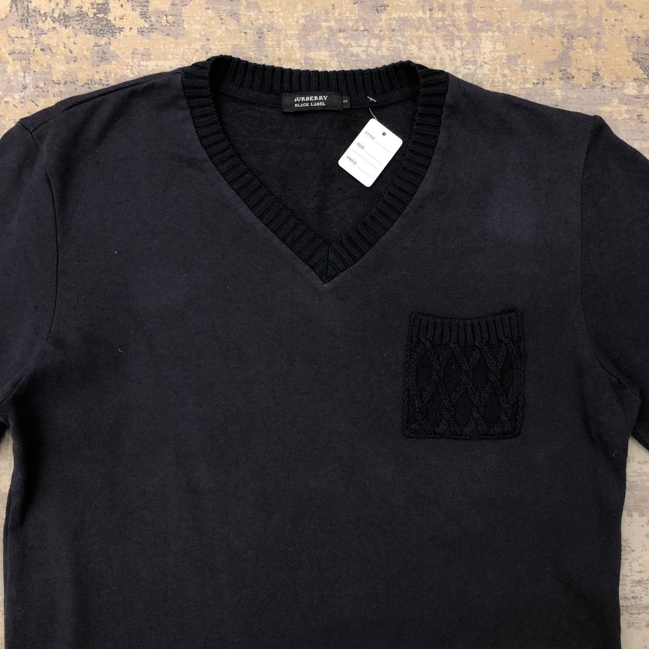 Black Label × Burberry T424 SUN FADED BURBERRY BLACK LABEL LONG SLEEVE TEE Size US M / EU 48-50 / 2 - 4 Thumbnail