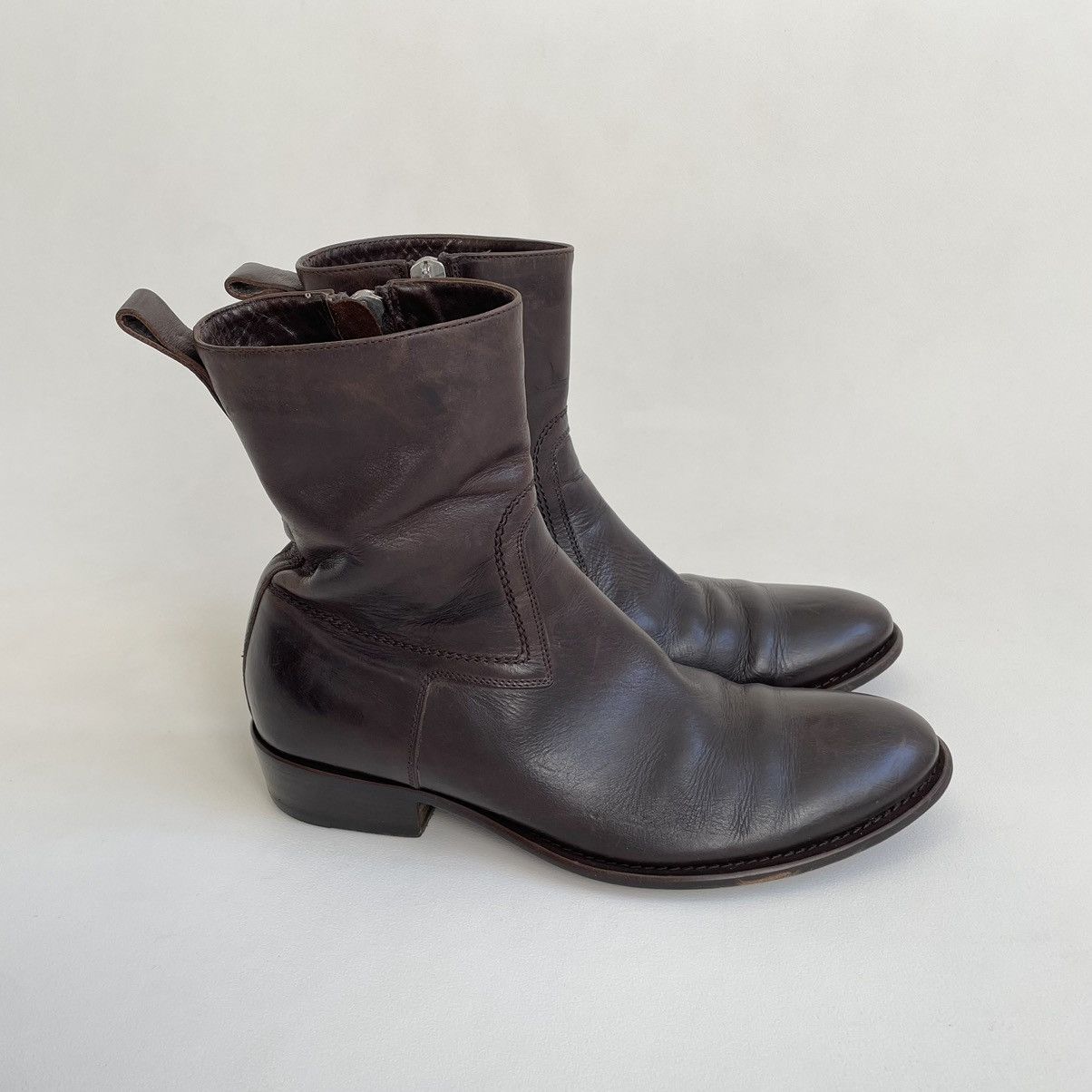 Dior × Hedi Slimane Dior Homme Hedi Slimane Zip Chukka Boots Size 