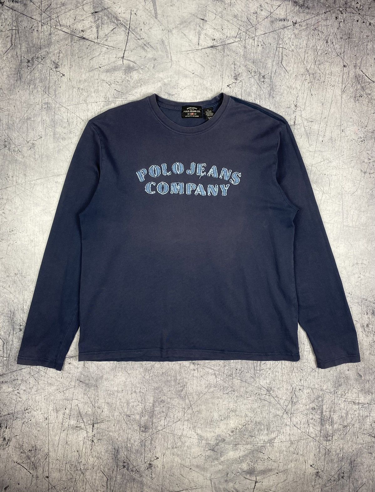 Lauren Ralph Lauren × Polo Ralph Lauren × Vintage Vintage Polo Ralph Lauren Company Big Logo Long Sleeve Size US XL / EU 56 / 4 - 2 Thumbnail