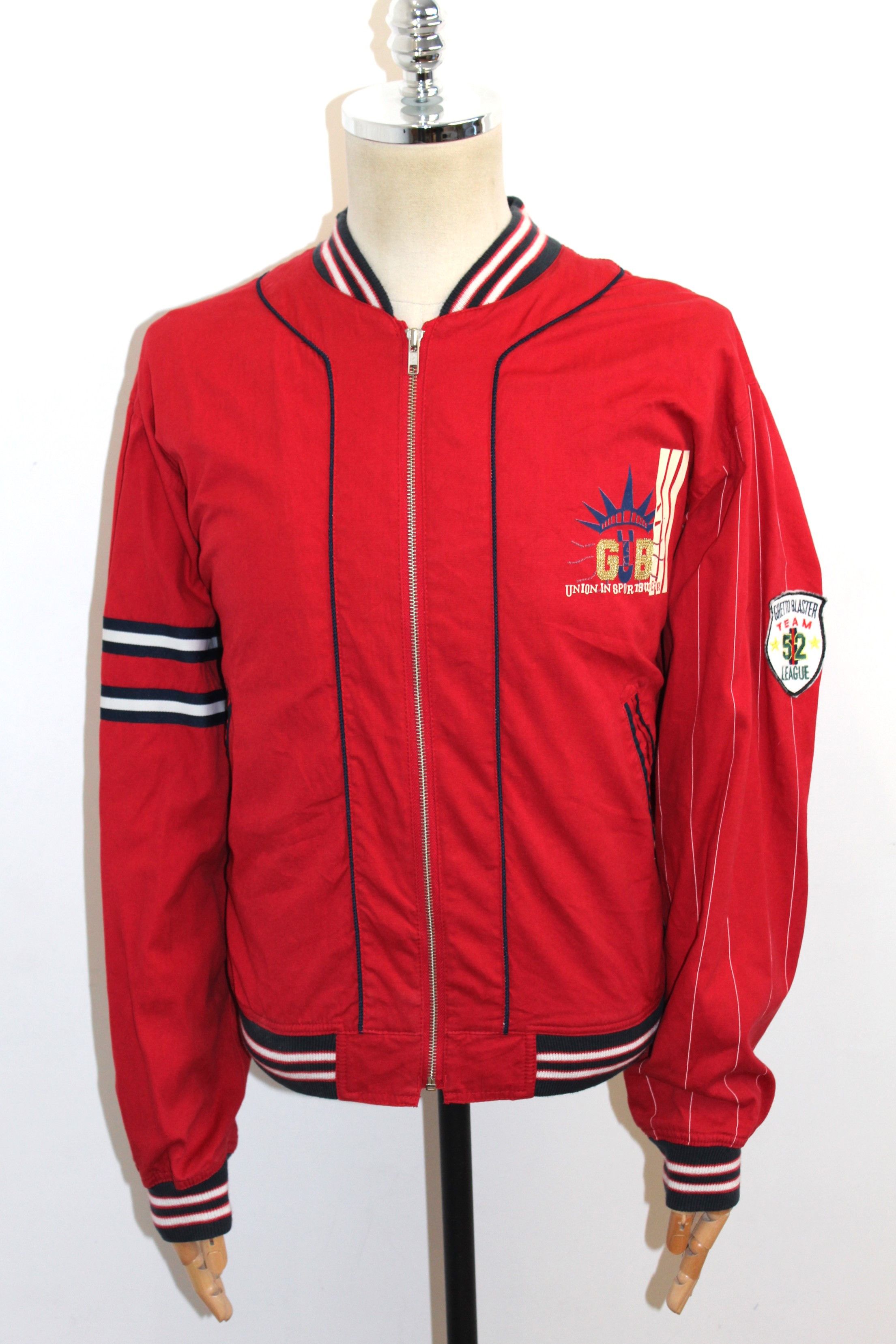 Vintage CHETTO BLASTER 90s vintage bomber jacket Size US L / EU 52-54 / 3 - 1 Thumbnail
