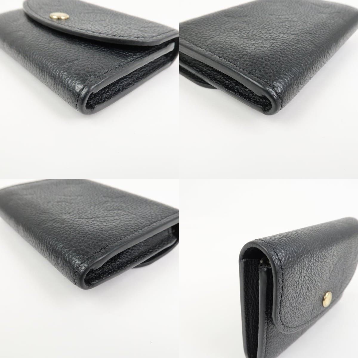 Louis Vuitton Louis Vuitton Empreinte Rosalie Coin Purse Leather Black Size ONE SIZE - 4 Thumbnail