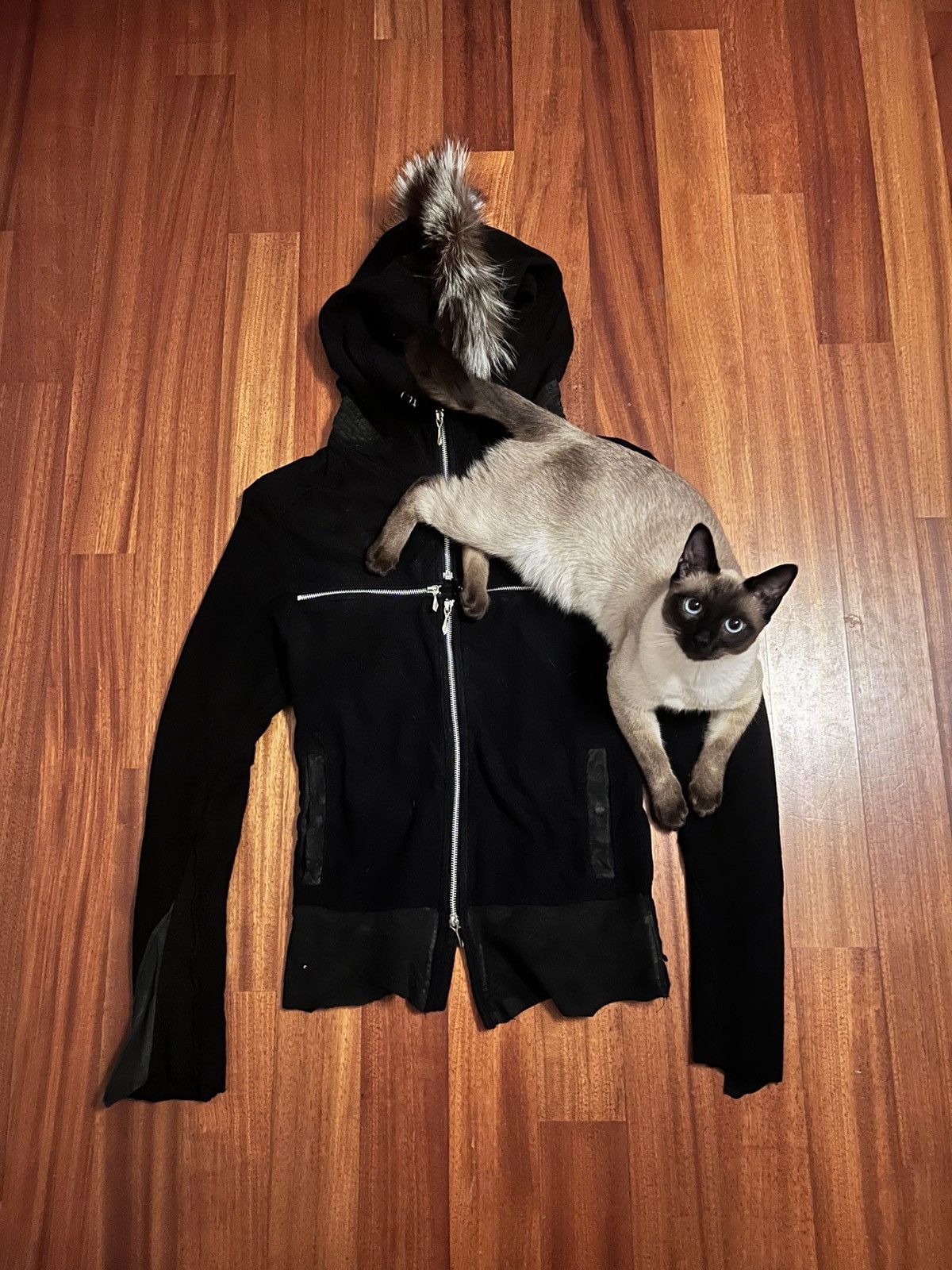 14th addiction cross zip B. Terry hoodie