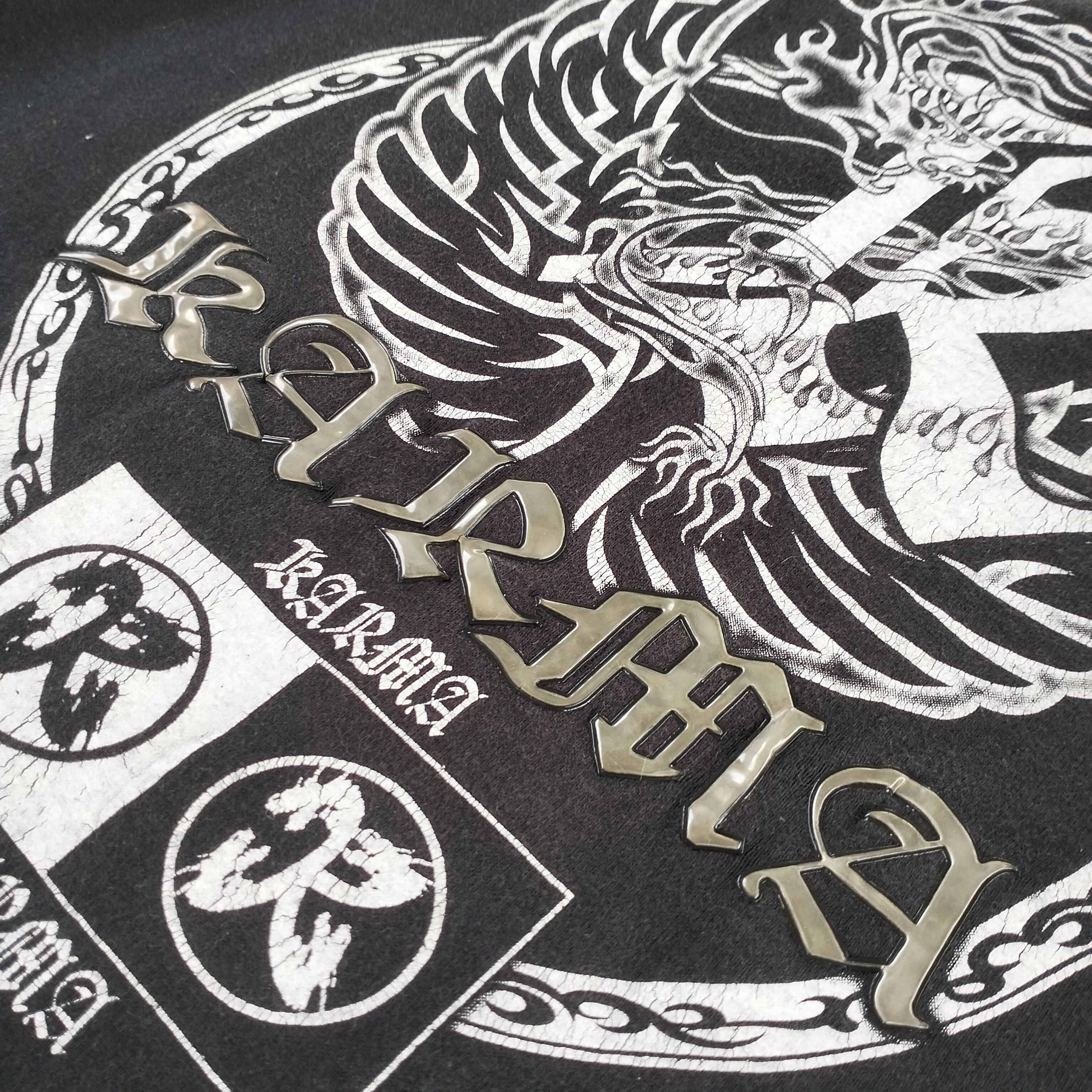 Japanese Brand KARMA LONGSLEEVE Size US L / EU 52-54 / 3 - 3 Thumbnail