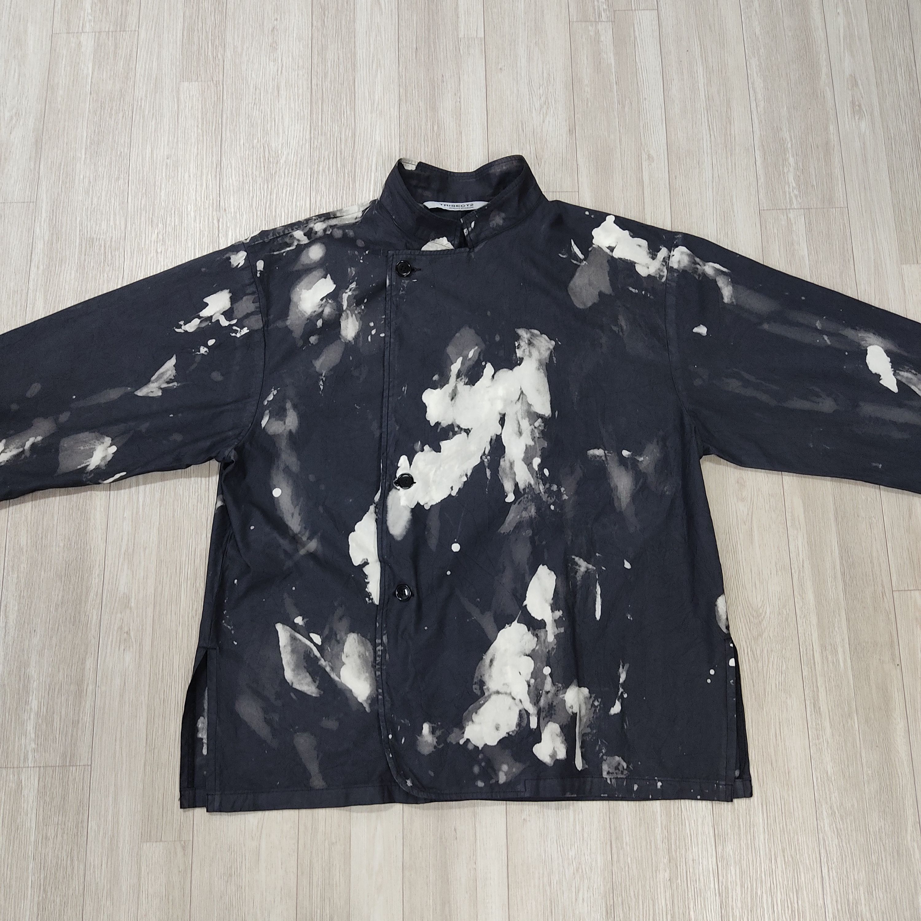Japanese Brand JOURNAL STANDARD TRISECT 2 Tie-dyed Paint Junk Cook Jacket Size US L / EU 52-54 / 3 - 5 Thumbnail