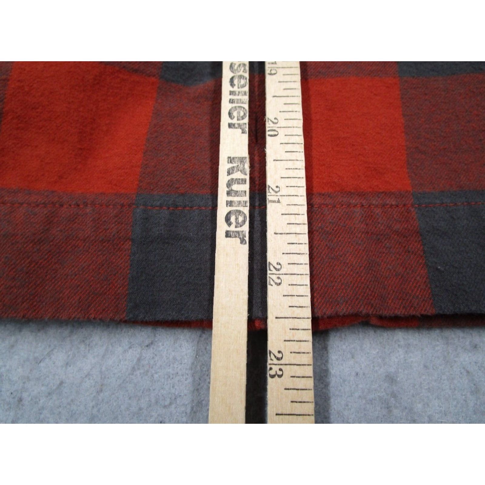 Mountain Hardwear Mountain Hardwear Women's Orange Check Long Sleeve Button Up Flannel Shirt Medium Size M / US 6-8 / IT 42-44 - 6 Thumbnail