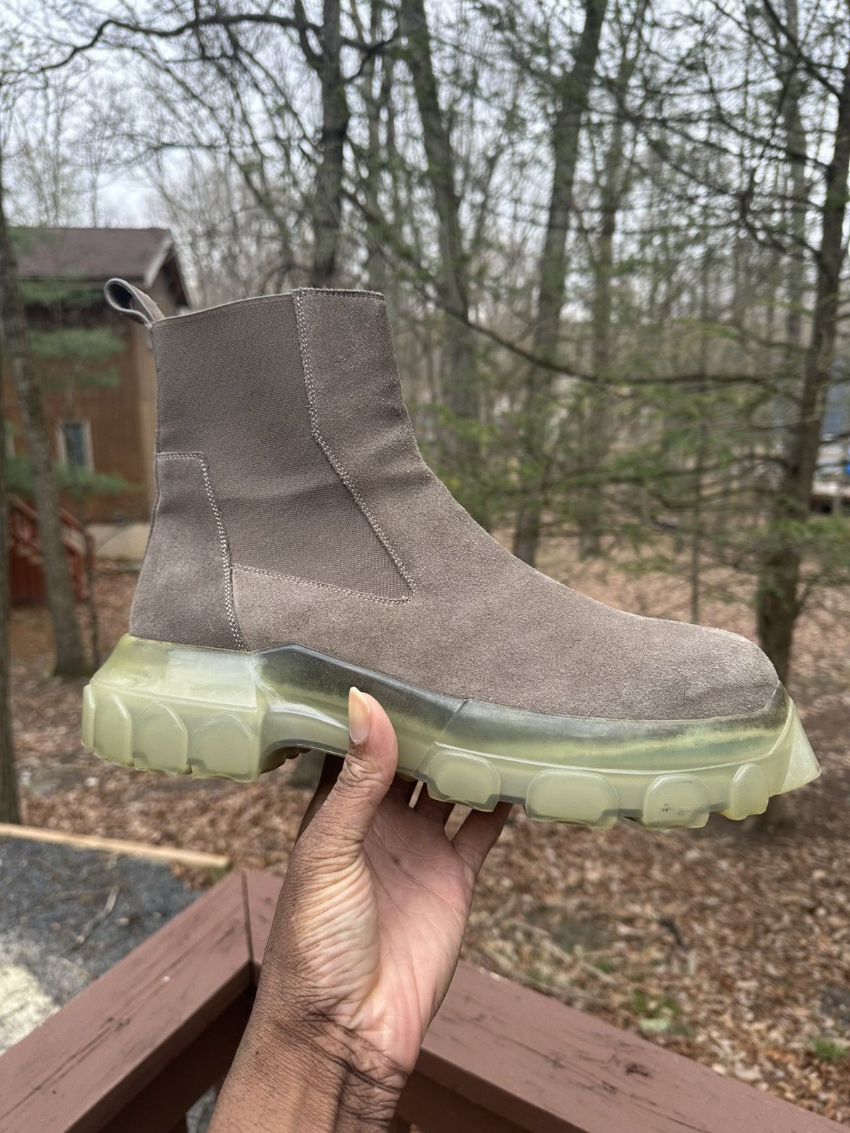 Rick Owens Rick Owens Bozo Tractor Beetle Boots Size US 13 / EU 46 - 5 Thumbnail