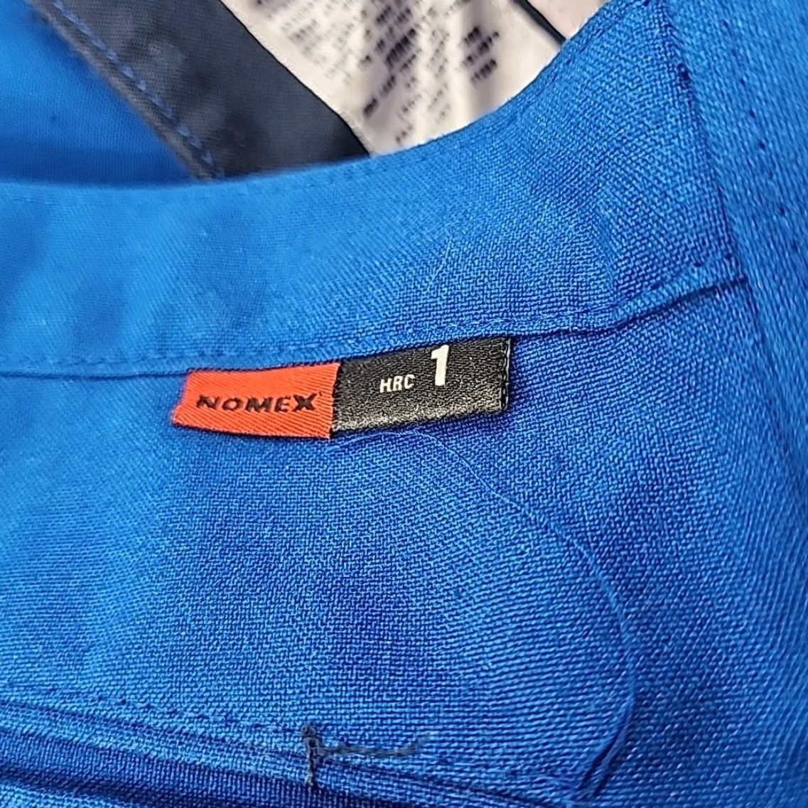 Vintage Workrite FR Pants 44x33 Blue Flame Resistant Nomex 2112 Cat 1 Arc 6.6 Mens Pants Blue Nomex 44 33 Arc Rated Workrite FR Size US 44 / EU 60 - 6 Thumbnail
