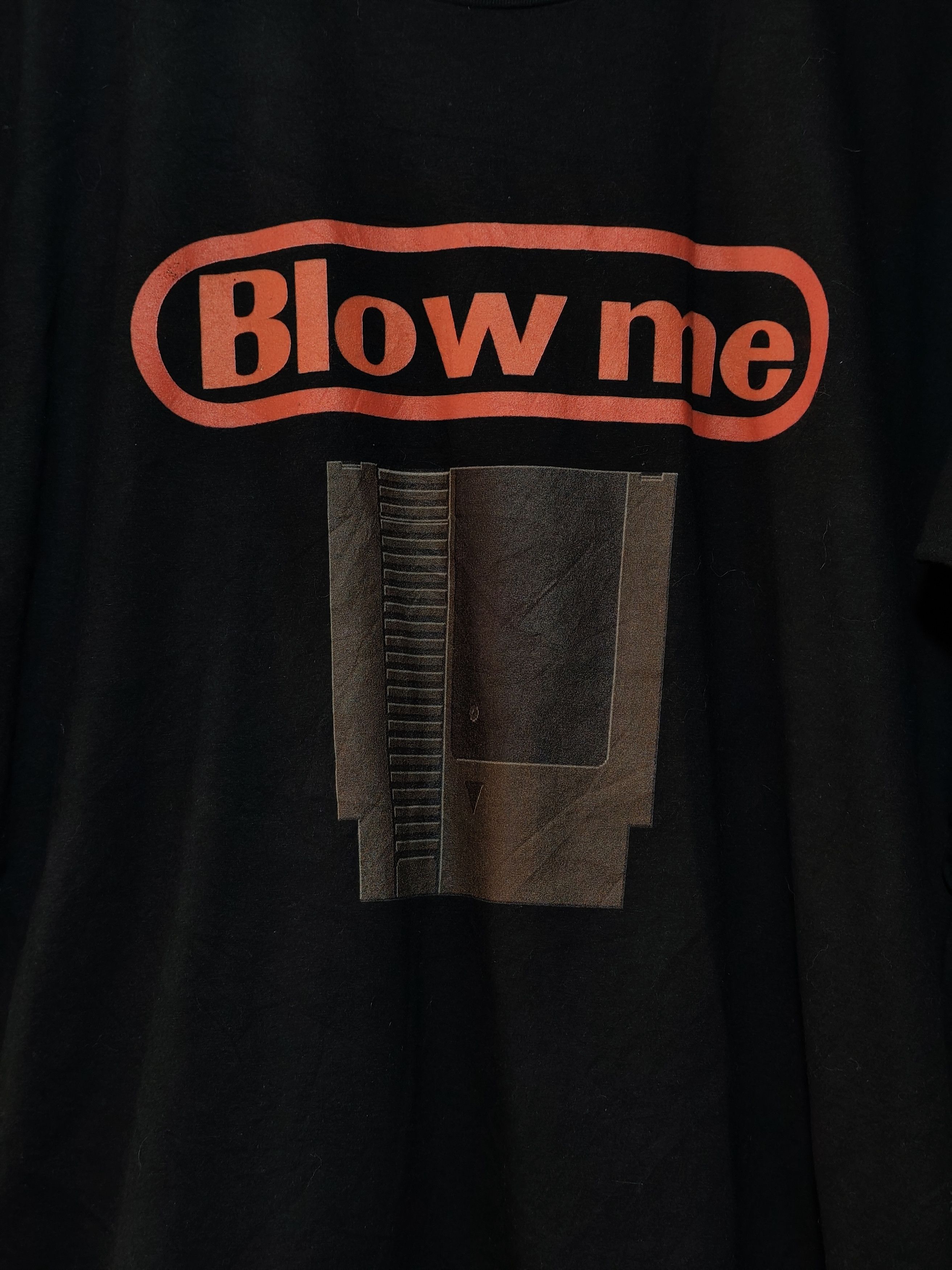 Anime × Vintage BLOW ME RETRO VIDEO GAME TSHIRT Size US XL / EU 56 / 4 - 2 Thumbnail