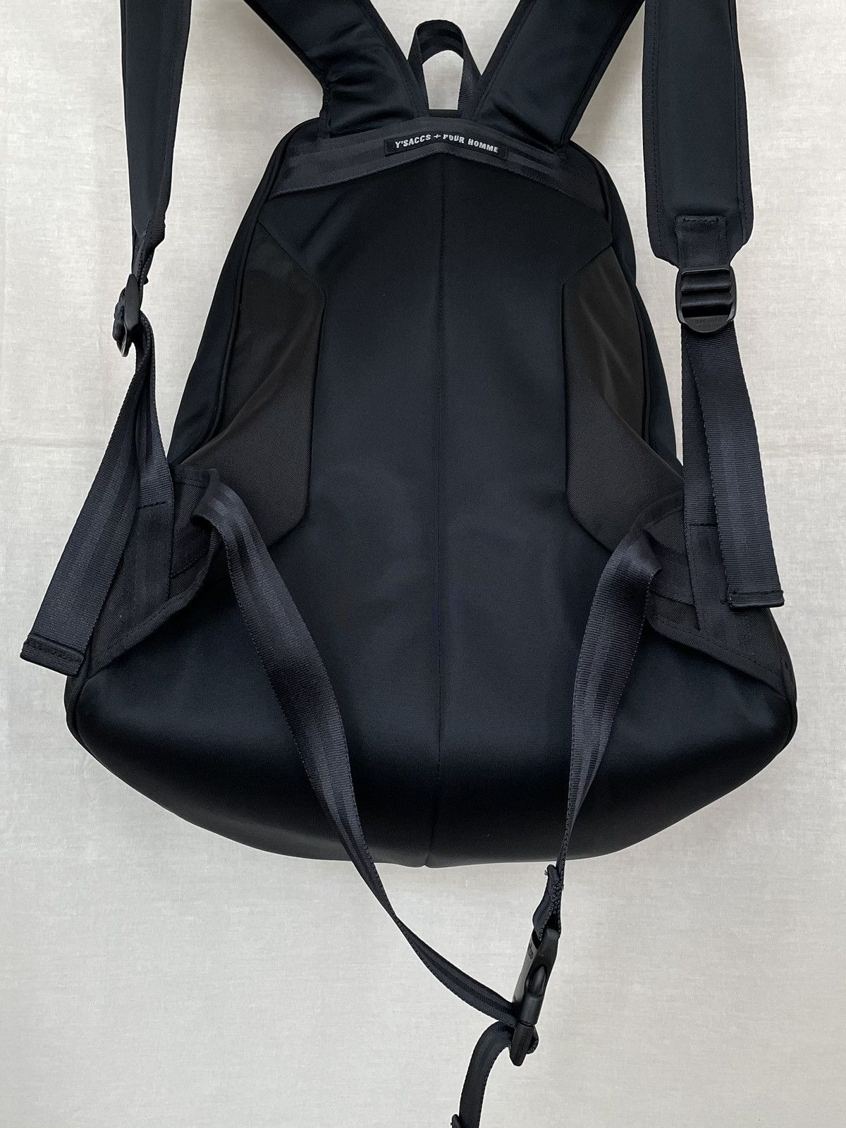 Yohji Yamamoto Y'saccs + Pour Homme Daypack Backpack by Yohji Yamamoto Size ONE SIZE - 8 Thumbnail