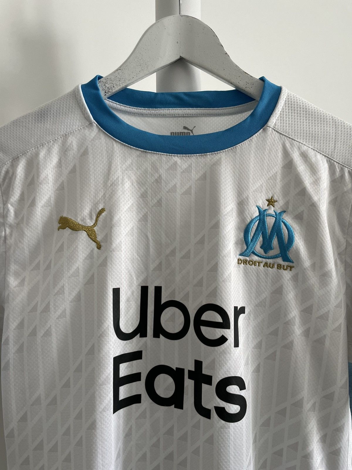 Puma Puma Olympique Marseille 2020/2021 Home Football Shirt RARE Size US M / EU 48-50 / 2 - 3 Thumbnail