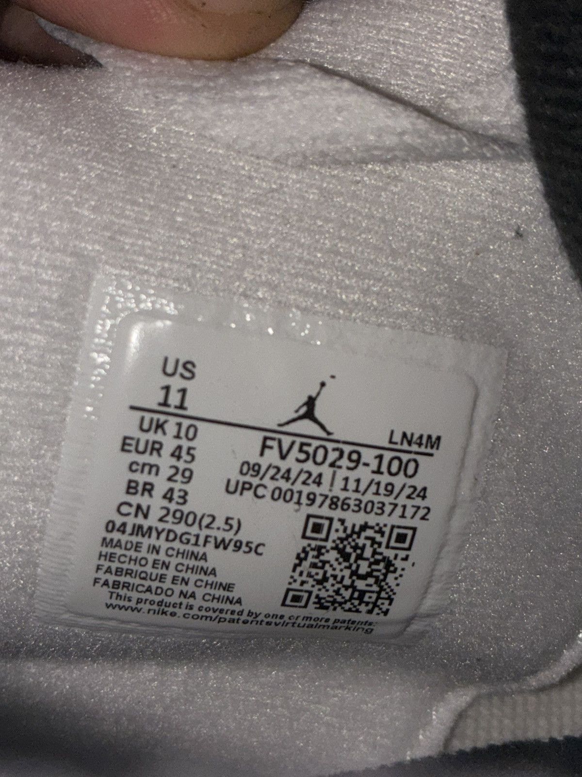 Jordan Brand Jordan 4 retro white cement deadstock Size US 11 / EU 44 - 9 Thumbnail