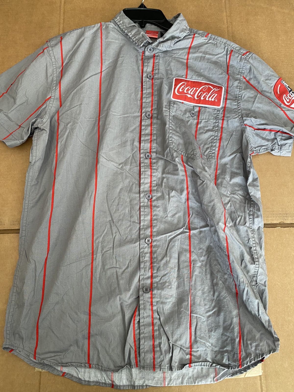 Coca Cola × Vintage Vintage Coca Cola button down shirt Size US L / EU 52-54 / 3 - 1 Thumbnail
