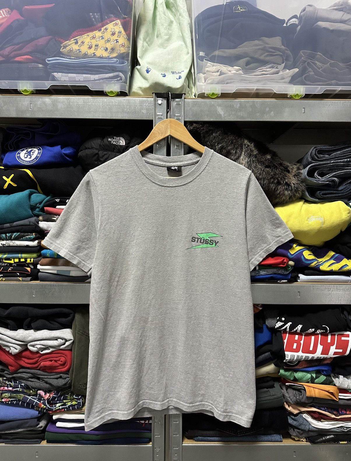 Stussy Vintage Stussy T Shirt Tee Lightning Logo Baggy 90s y2k Size US S / EU 44-46 / 1 - 1 Thumbnail