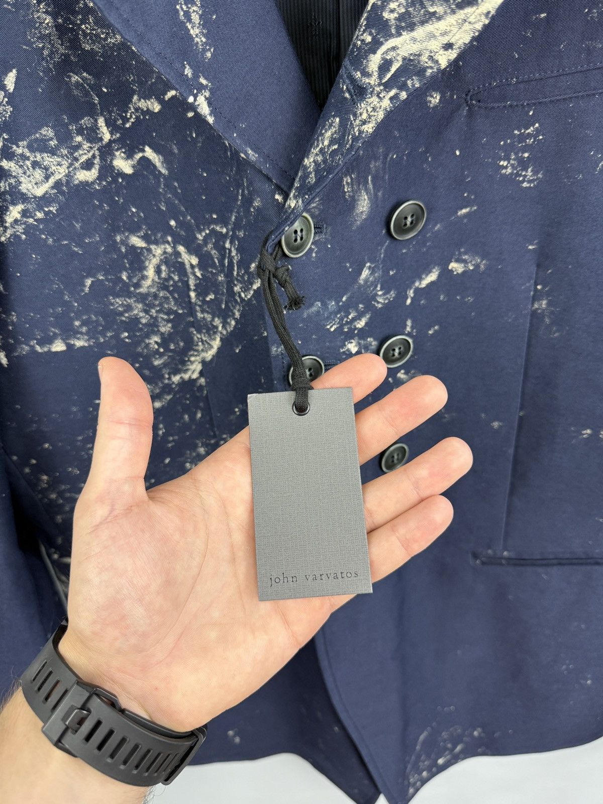 John Varvatos ❗️NEW 🇮🇹 John Varvatos Archival Art Blazer Jacket Rare Italy Size US L / EU 52-54 / 3 - 6 Thumbnail