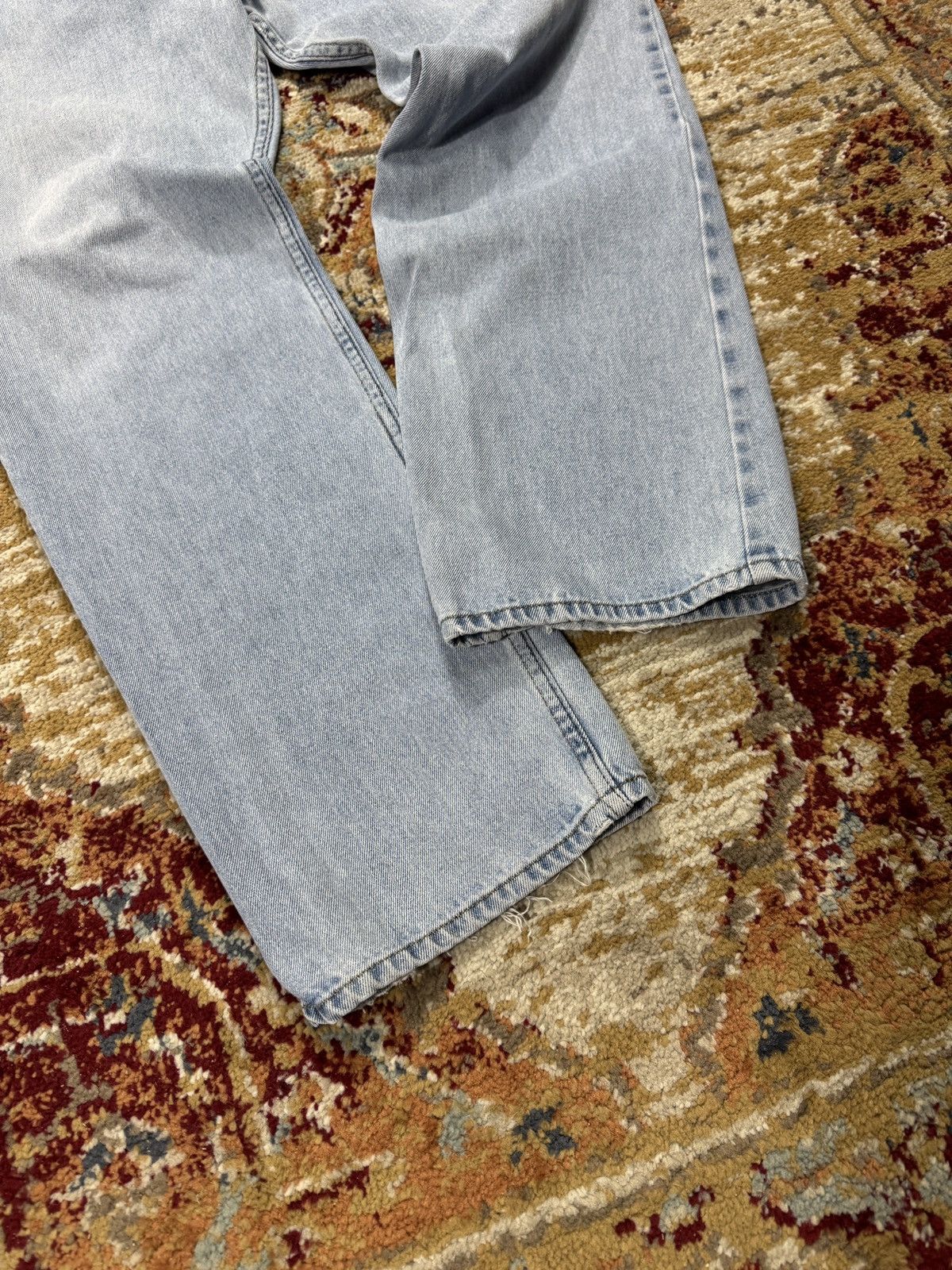 Acne Studios ᶠᵃⁿᶜʸᵍᵘʸ Vintage Baggy Washed Denim Jeans Wide leg Y2K Size US 36 / EU 52 - 2 Thumbnail