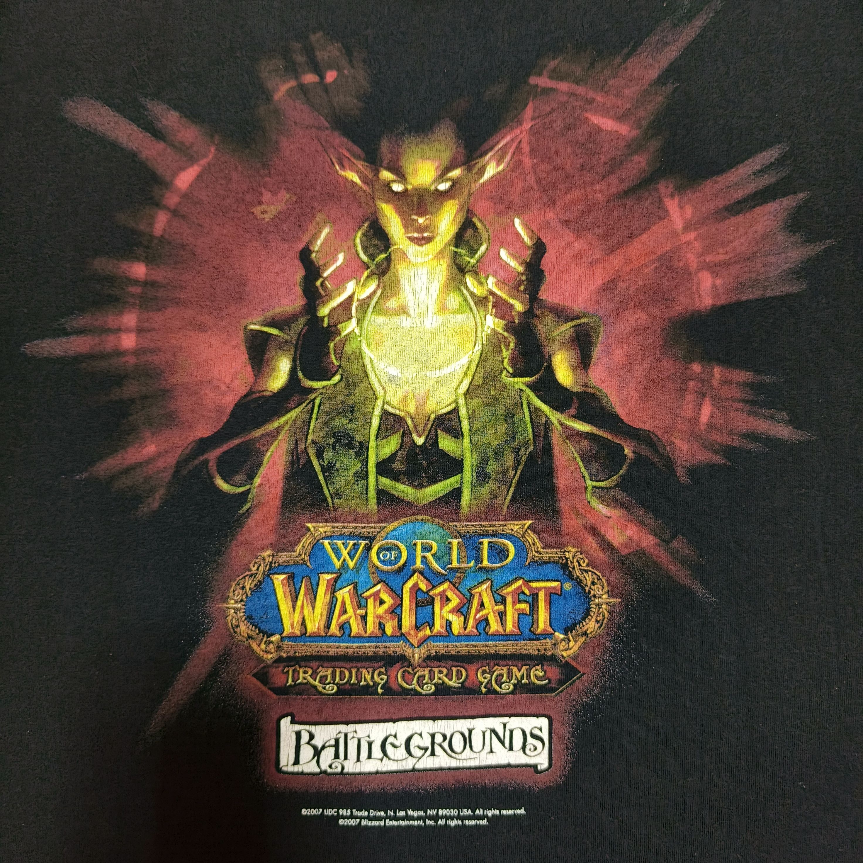 Vintage 2007 World of Warcraft gaming promo shirt Size US L / EU 52-54 / 3 - 4 Thumbnail