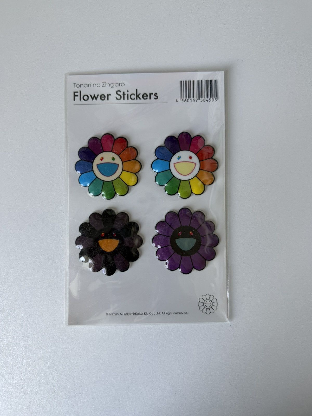 Takashi Murakami Takashi Murakami - Bubblingly Sticker 4 Flowers Size ONE SIZE - 1 Thumbnail
