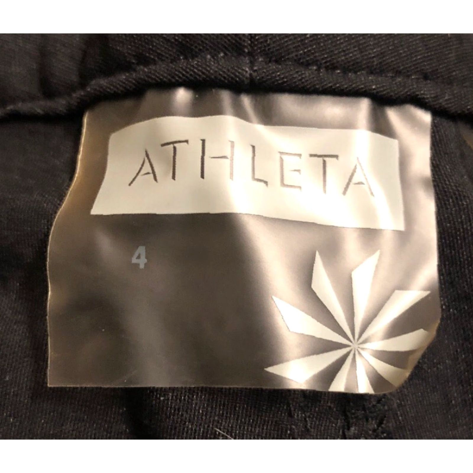 Athleta Athleta Pants Womens Size 4 Black Nylon Spandex Bootcut Full Length Casual Athleisure Size 27" / US 4 / IT 40 - 5 Thumbnail
