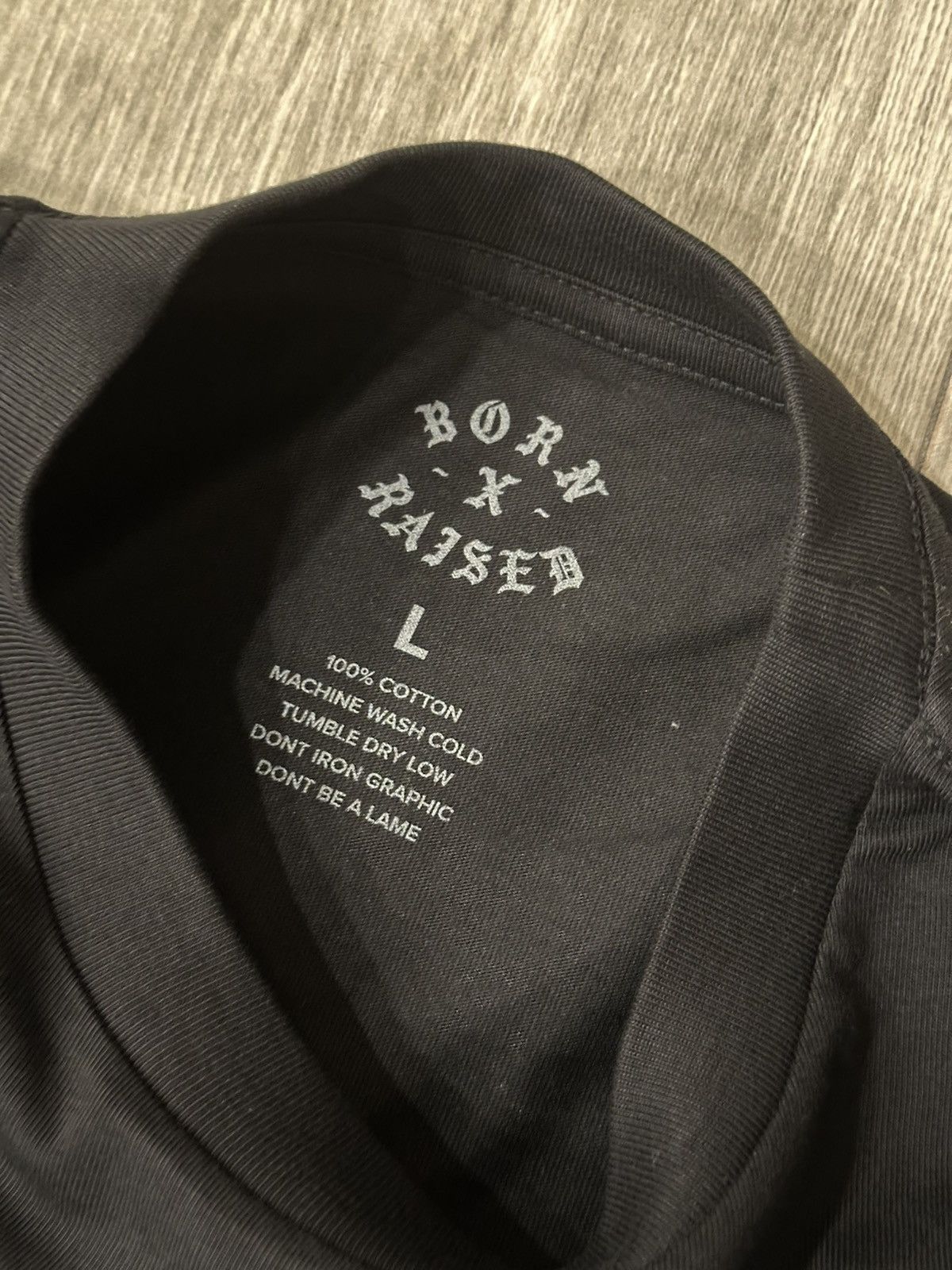 Born X Raised Men's BORN X RAISED Smoker Tee T-Shirt Black Size L Large Size US L / EU 52-54 / 3 - 3 Thumbnail